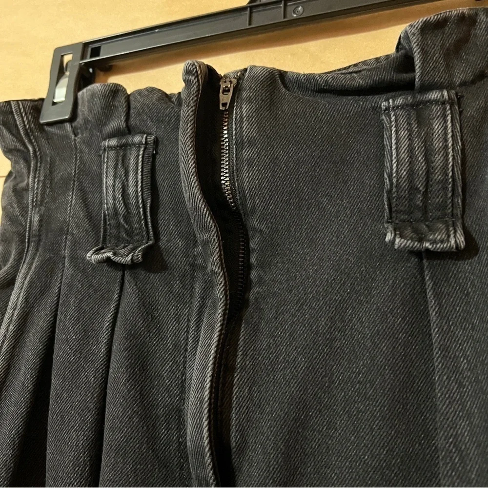 IRO | Harry Trousers Paperbag Waist Denim Pants *Missing Belt* Size XS (Size 34)